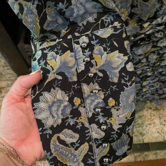 Robert Rodriguez Nikita Black Floral Dress (BNWT) - Picture 7 of 8